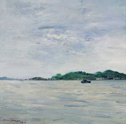 郑金岩 2006年作 小岛